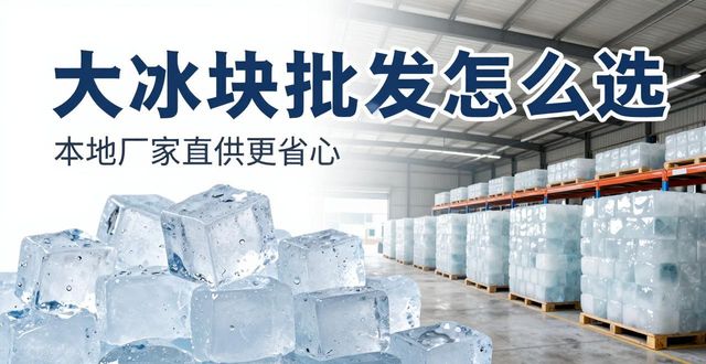 大冰块批发怎么选？新城本地厂家直供更省心
