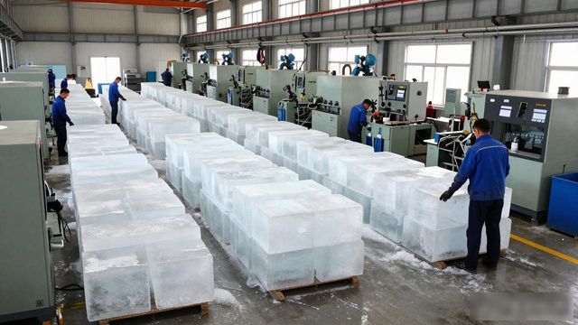 新城工厂车间降温冰块_工厂车间降温冰块选择方法_车间工业冰块降温效果怎么样